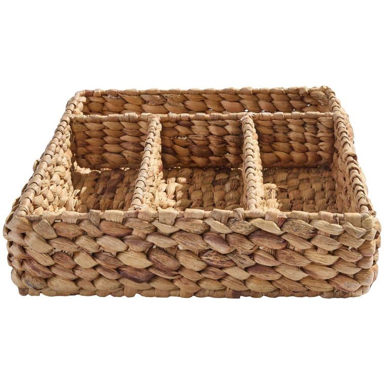 Water Hyacinth Cutlery Basket - 762242060074