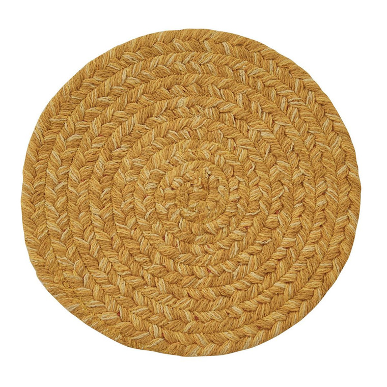 Spice Bin Braided Trivets - Cumin Set of 2