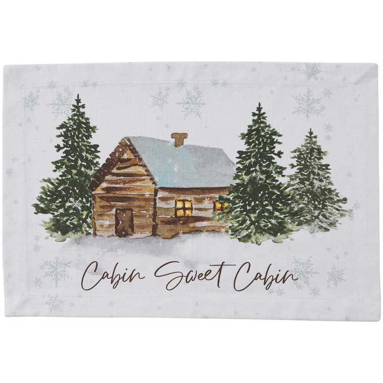 Cabin Sweet Cabin Placemats - Set of 6 - 762242058002