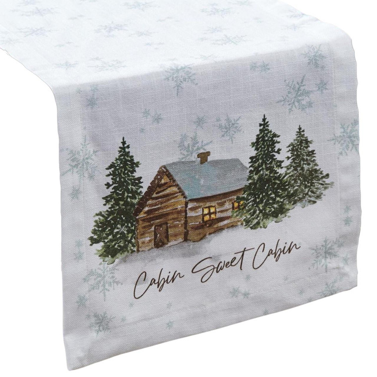 Cabin Sweet Cabin Table Runner - 13x54 - 762242058040