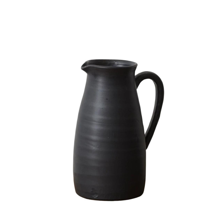 Black Matte Pitcher - Extra Large 13"