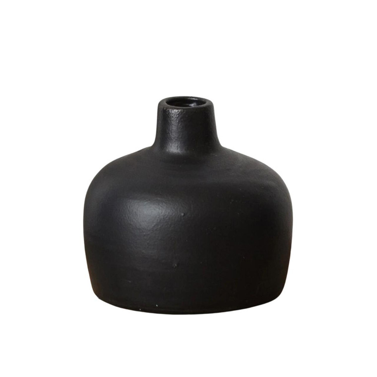 Black Matte Vase - Large 6.5" - 840051904151