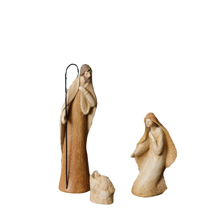 Nativity Set 3Piece Country Village Shoppe