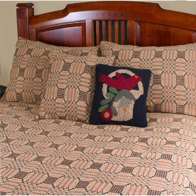 Trenton Jacquard Bed Cover - Queen - 648558020097