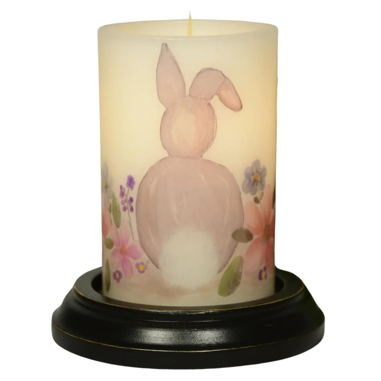 Candle Sleeve - Flower Patch Bunny Vanilla - 844558071743