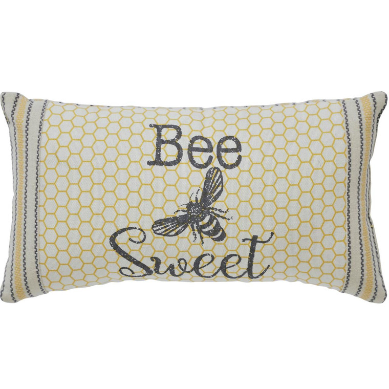 Buzzy Bees Bee Sweet Pillow - 7x13 - 840233925097