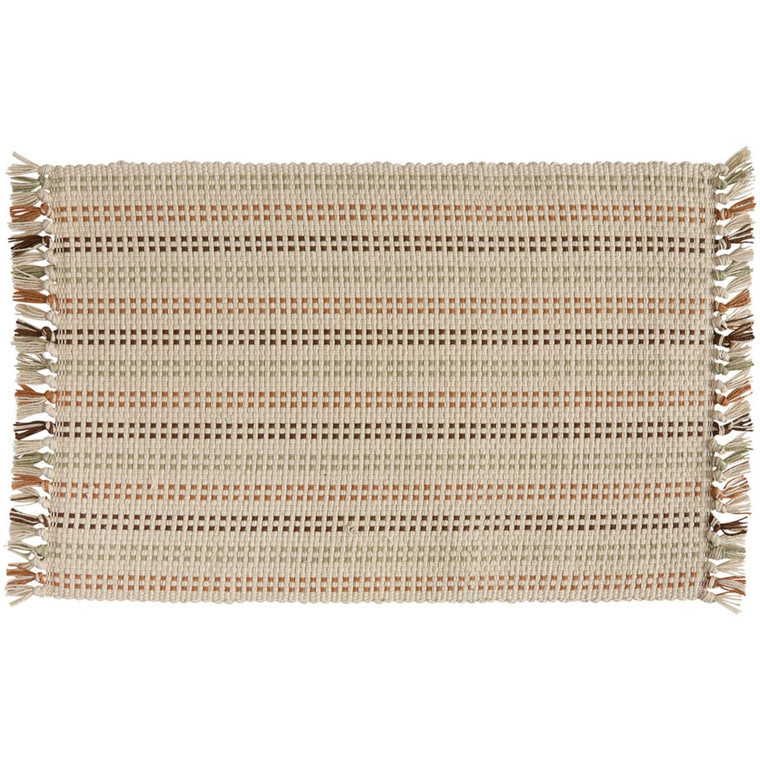 Edgewood Yarn Basketweave Placemats - Set of 6