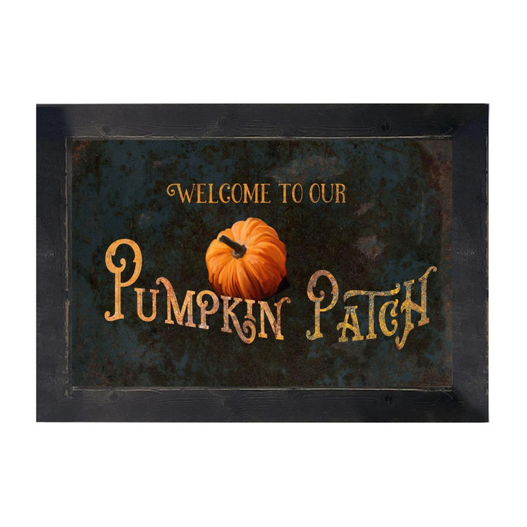 Pumpkin Patch - Black Frame 16x12