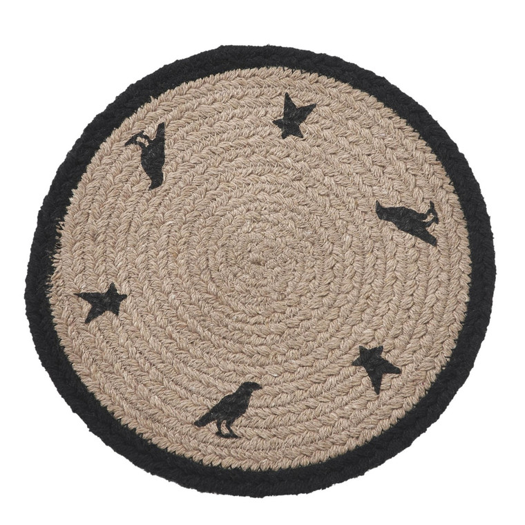 Raven Harvest Stencil Trivets - 8" Set of 2