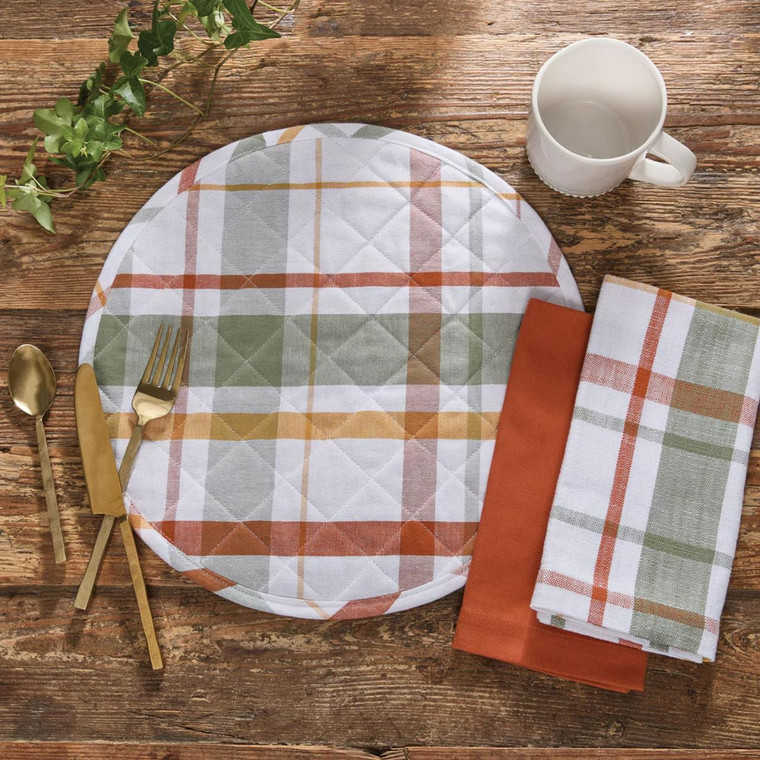 Shades Of Fall Placemats - Quilted Set of 6