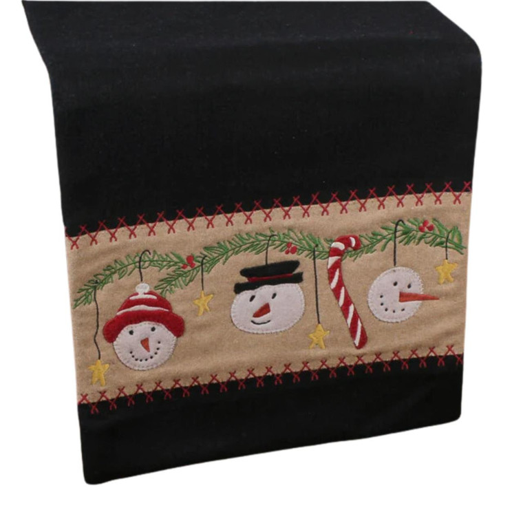 Snowmen Fun Table Runner - 14x36