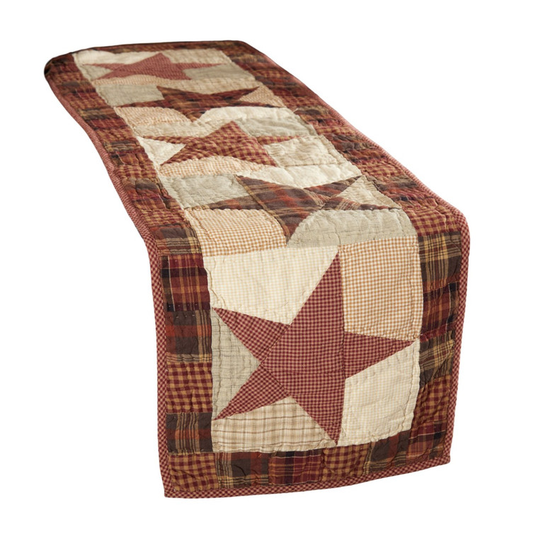 Abilene Star Table Runners - Quilted