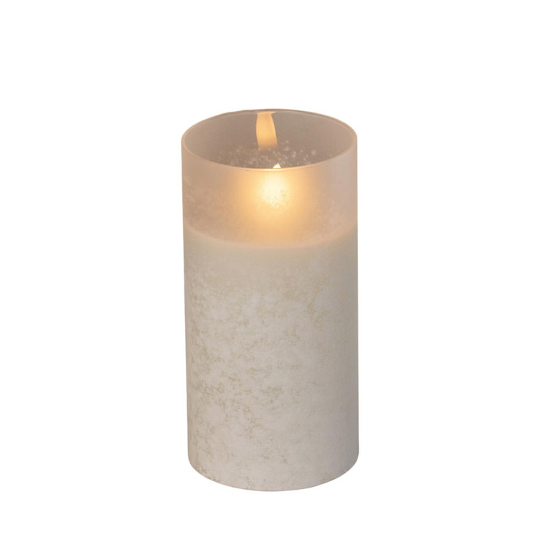 White Timer Candle - 6