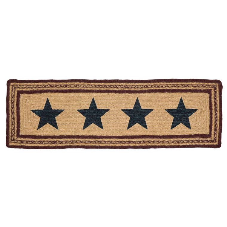 Potomac Jute Stair Tread - Rectangle 8.5x27