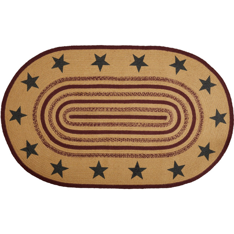 Potomac Jute Rugs - Oval With Pad