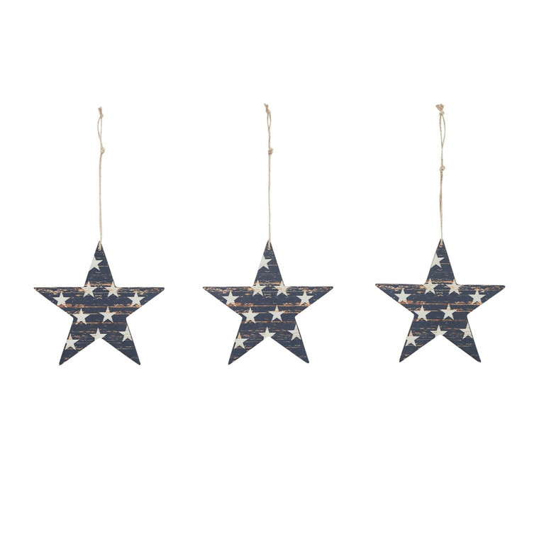 My Country Stars Ornaments - 5x5.25 Set of 3