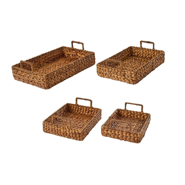 Tray Baskets - Honey Set of 4 - Country Village Shoppe
