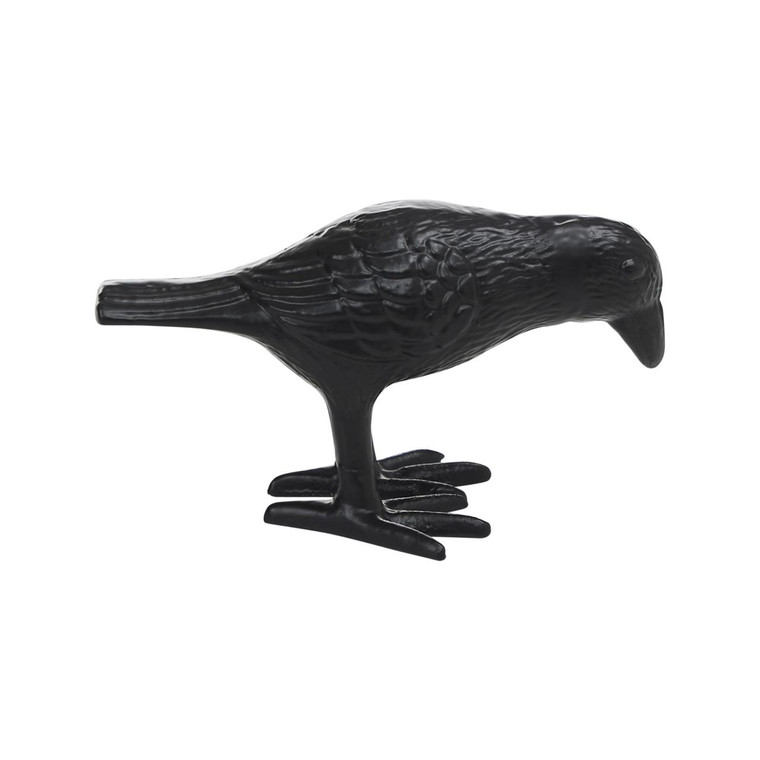 Black Metal Crow - 6.25x3.5 - Country Village Shoppe