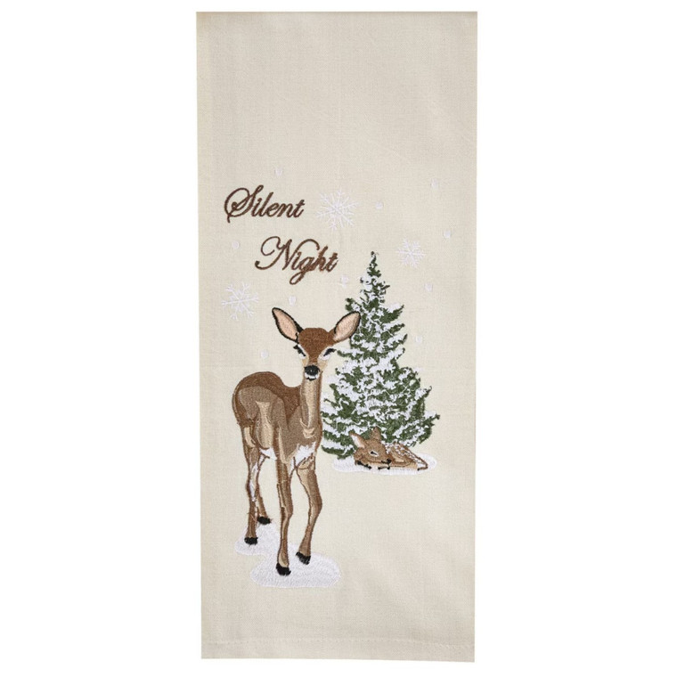 Silent Night Dishtowels - Set of 2
