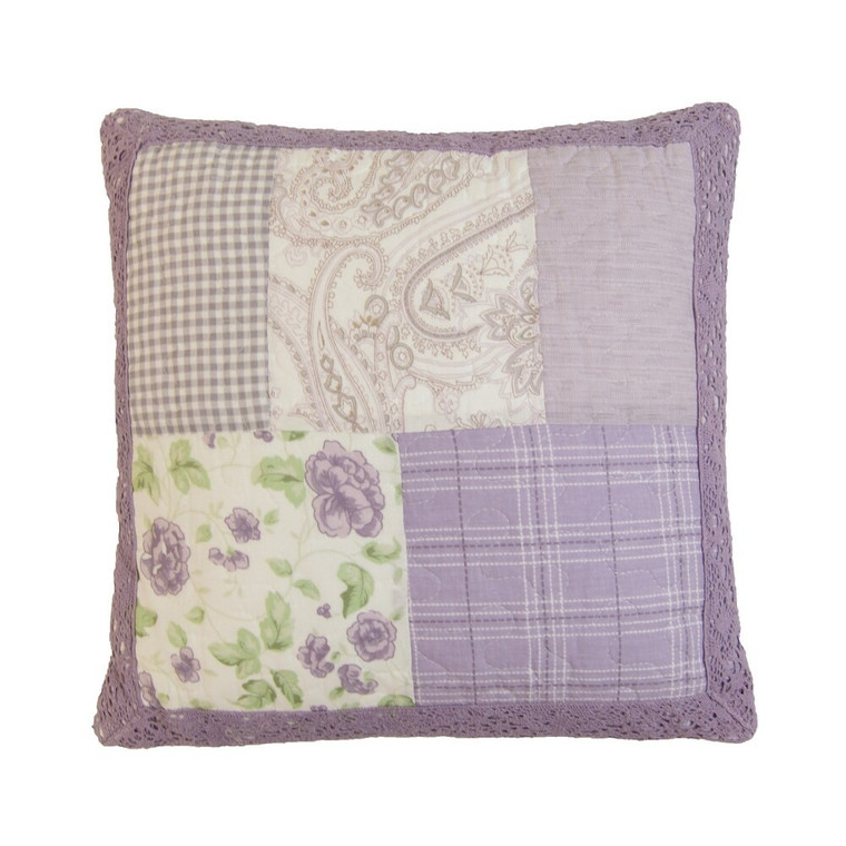 Lavender Rose Decorative Pillow