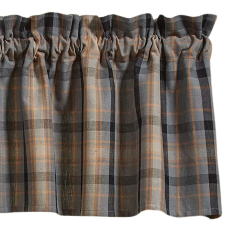 Black Oak Valance - Plaid 72x14