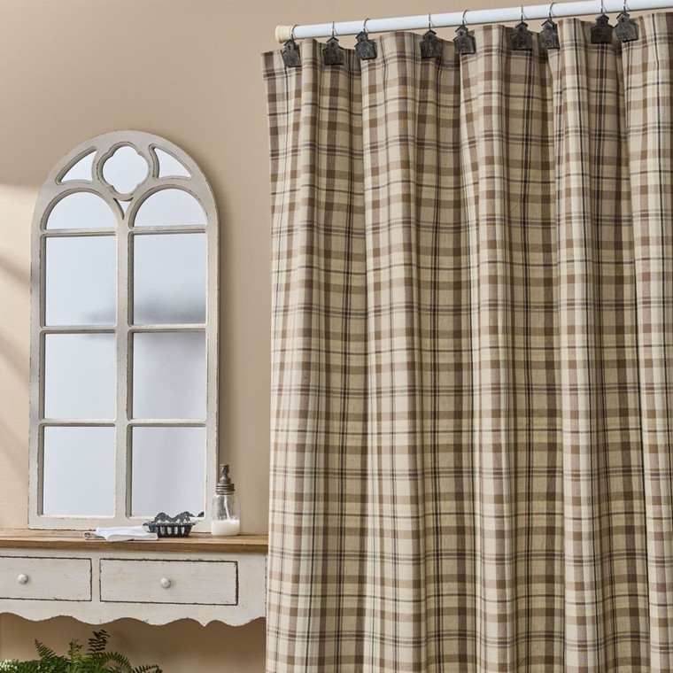 Plains Plaid Shower Curtain