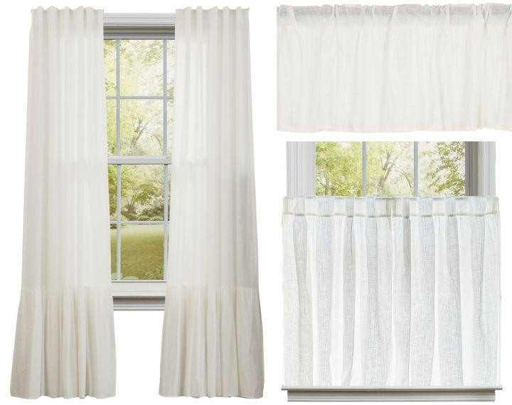 Elizabeth Ruffled Curtain Collection