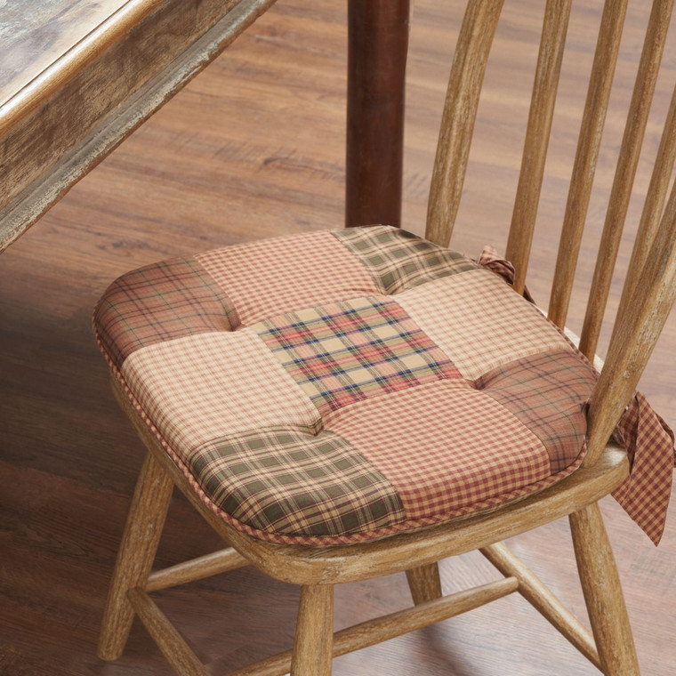 Crosswoods Patchwork Chair Pad