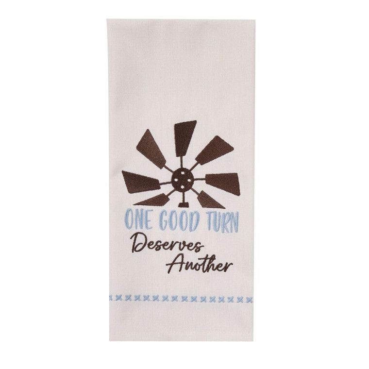 One Good Turn Decorative Dishtowels - Set of 2