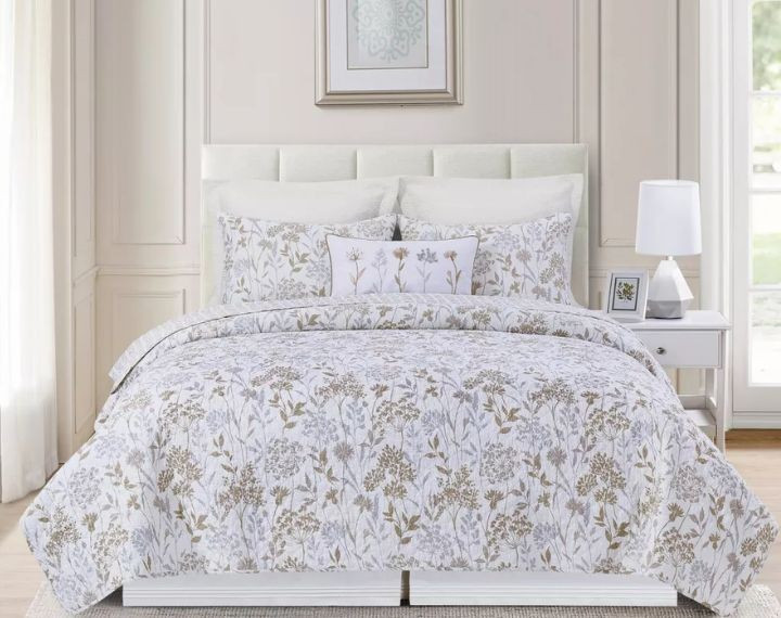 Carmella Fields Quilt Set - With Shams