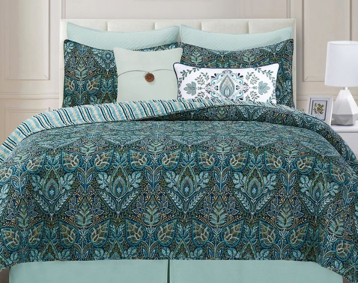 Bailey Blue Bedding Collection