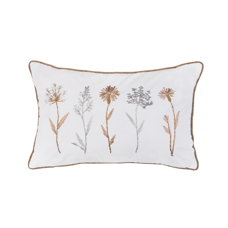 Carmella Fields Ribbon Pillow