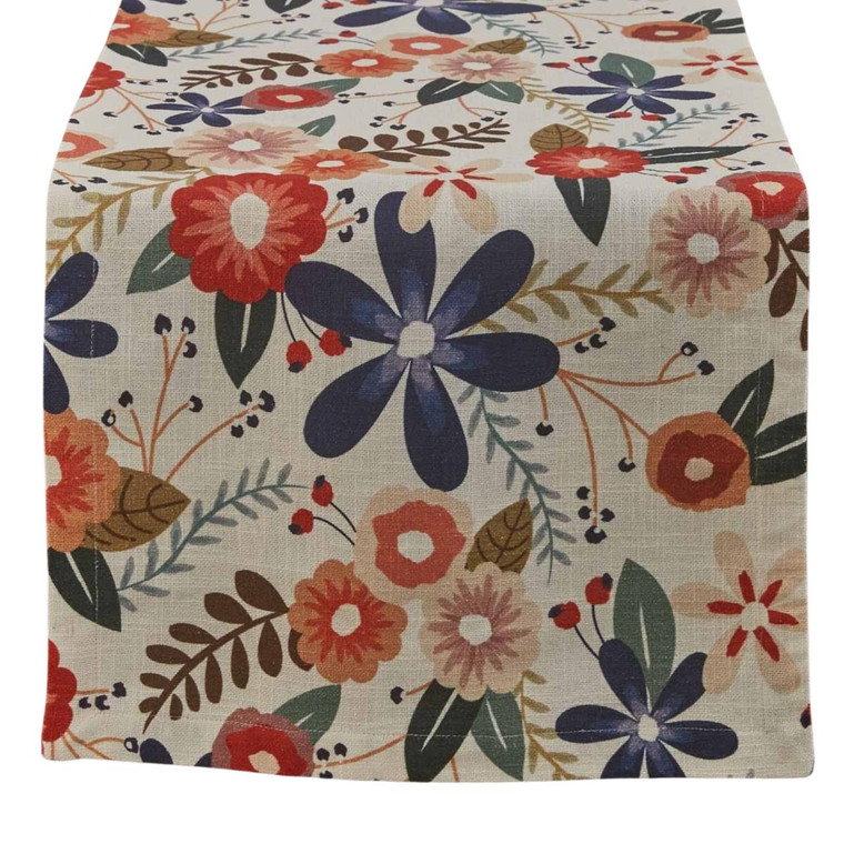 Indie Boho Printed Table Runner - 15x72