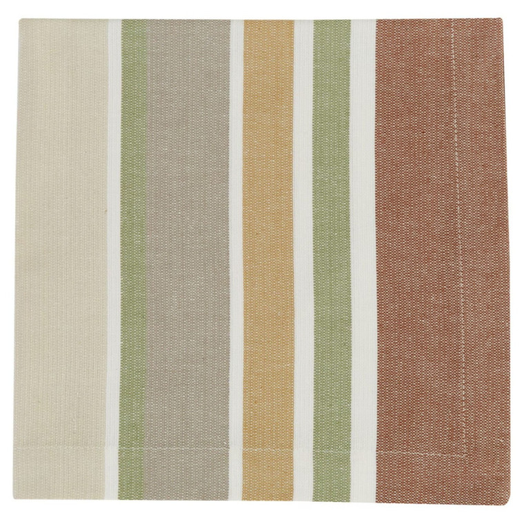Terra Stripe Napkins - Set of 6
