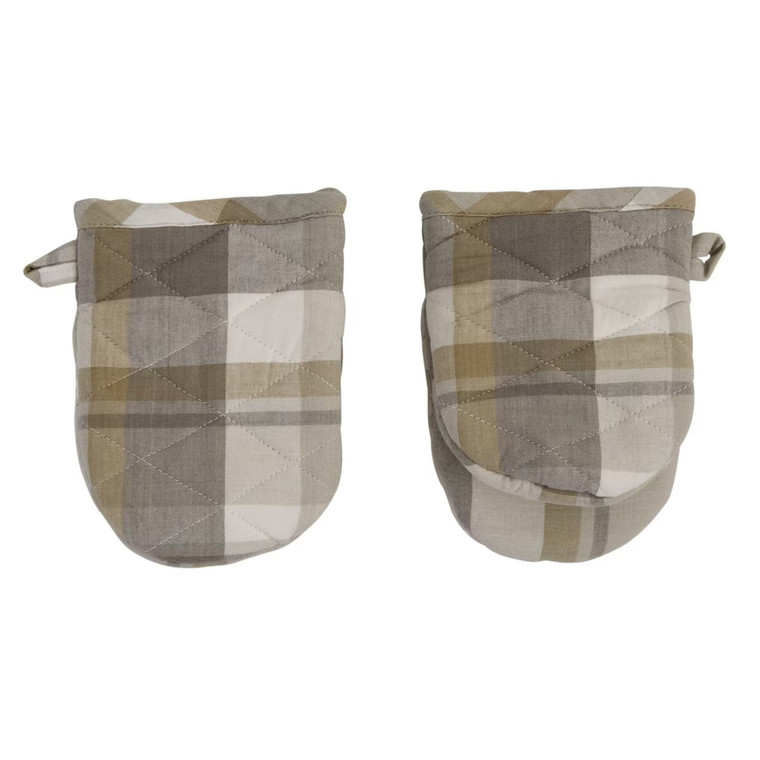 Bennet Plaid Mini Mitts - Set of 2