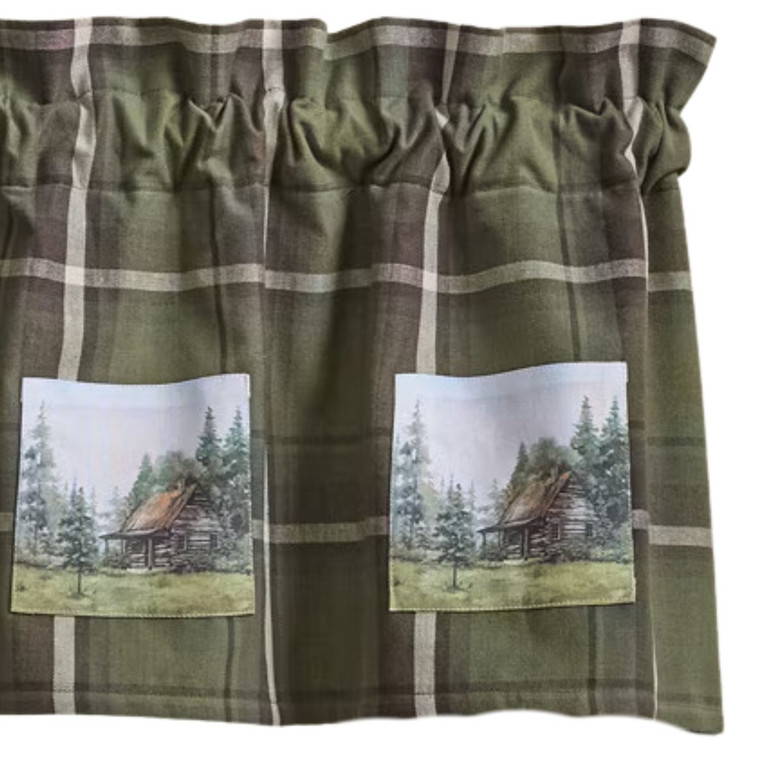 Cedar Gap Patch Valance - 60x14