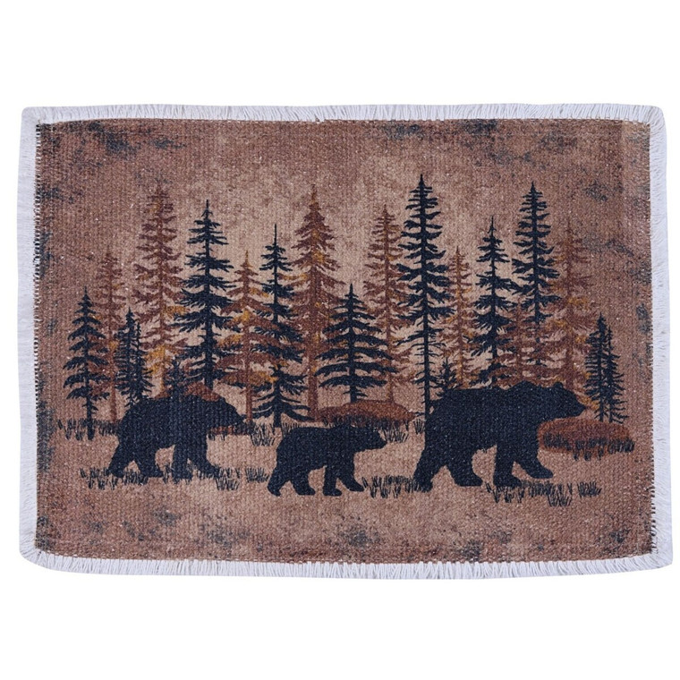 Bear Walk Placemats - Set of 6