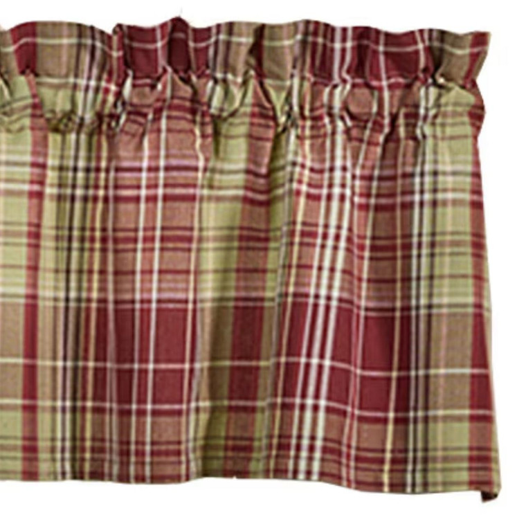Heritage Plaid Valance - 72x14