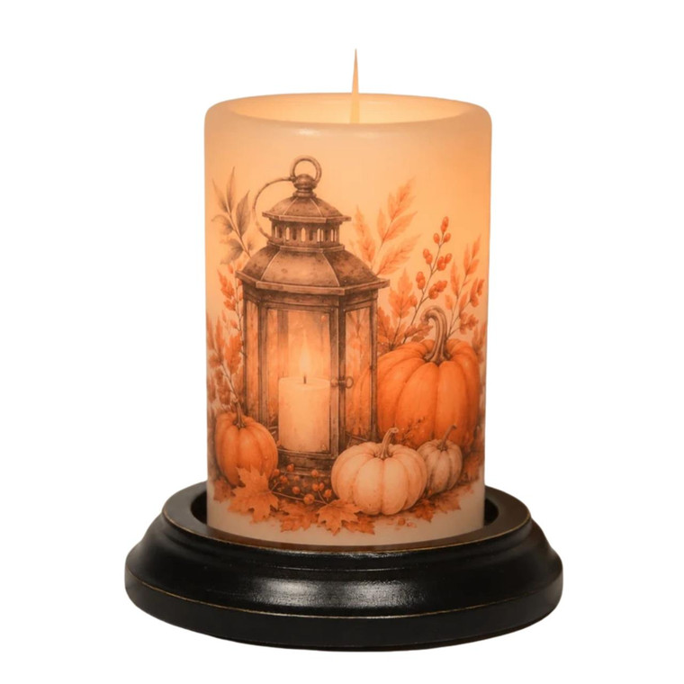 Candle Sleeve - Lantern Harvest Antique Vanilla