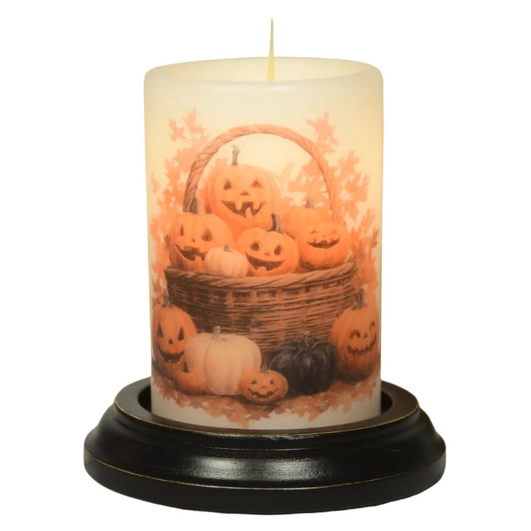 Candle Sleeve - Basket Of Jacks Vanilla
