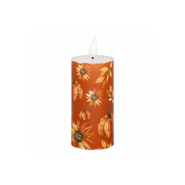 Shades Of Autumn Timer Candle - LED Votive 2x4