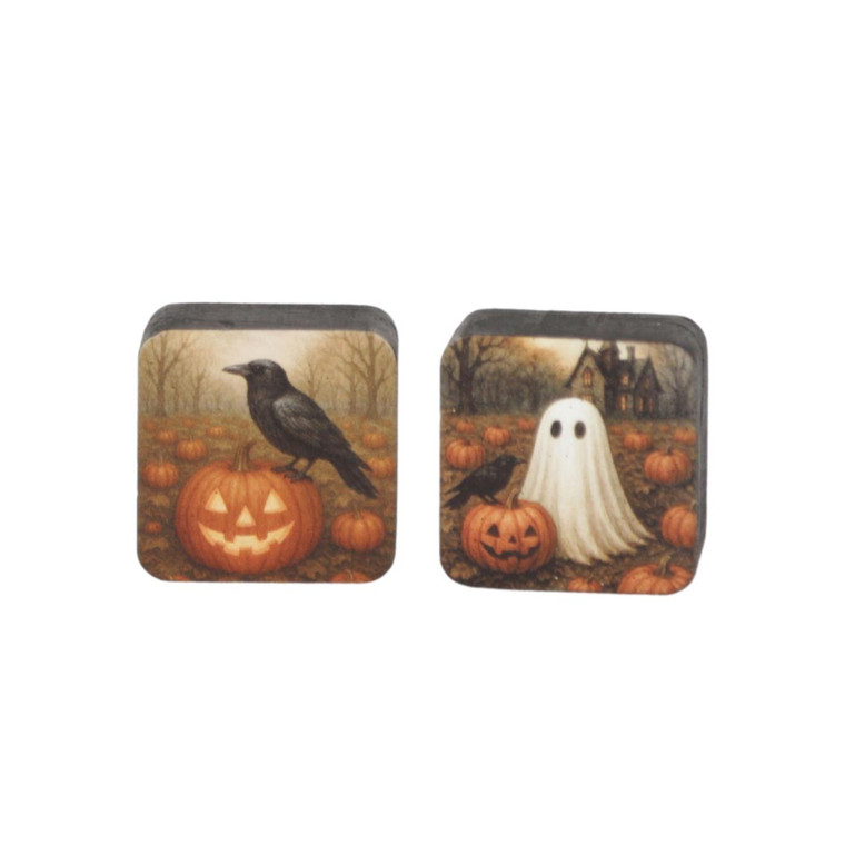 Haunted Forest Mini Blocks - Set of 2