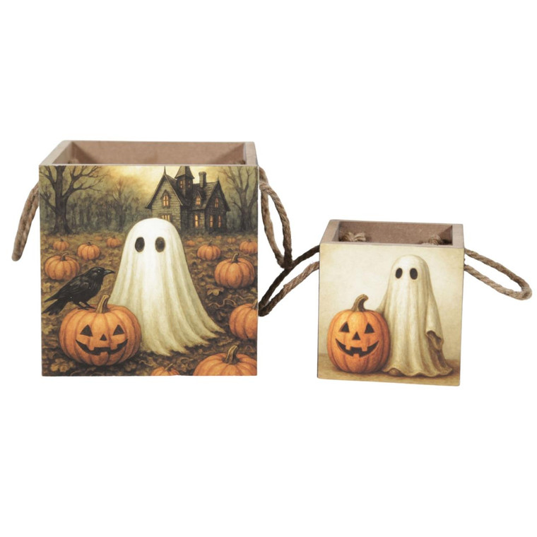Haunted Forest Buckets - Set of 2