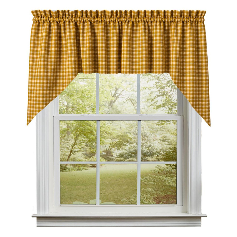 Northbridge Mustard Swags - 72x36