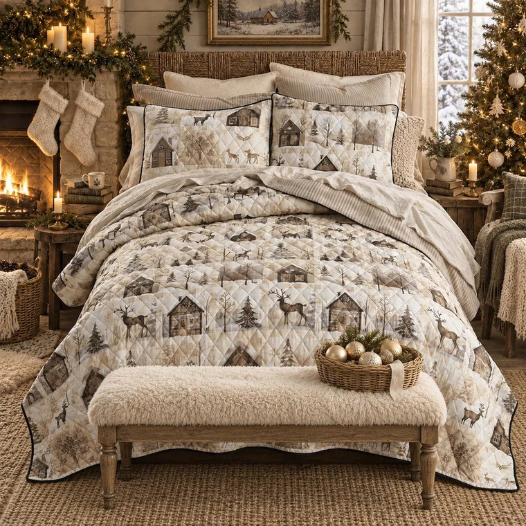 Antique Winter Bedding Collection