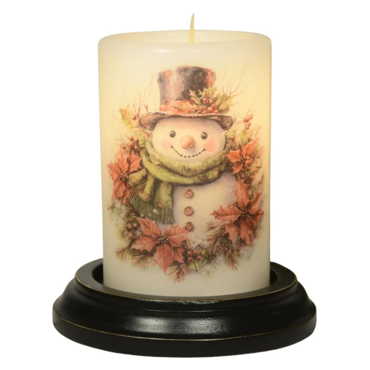 Candle Sleeve - Poinsettia Pete Vanilla