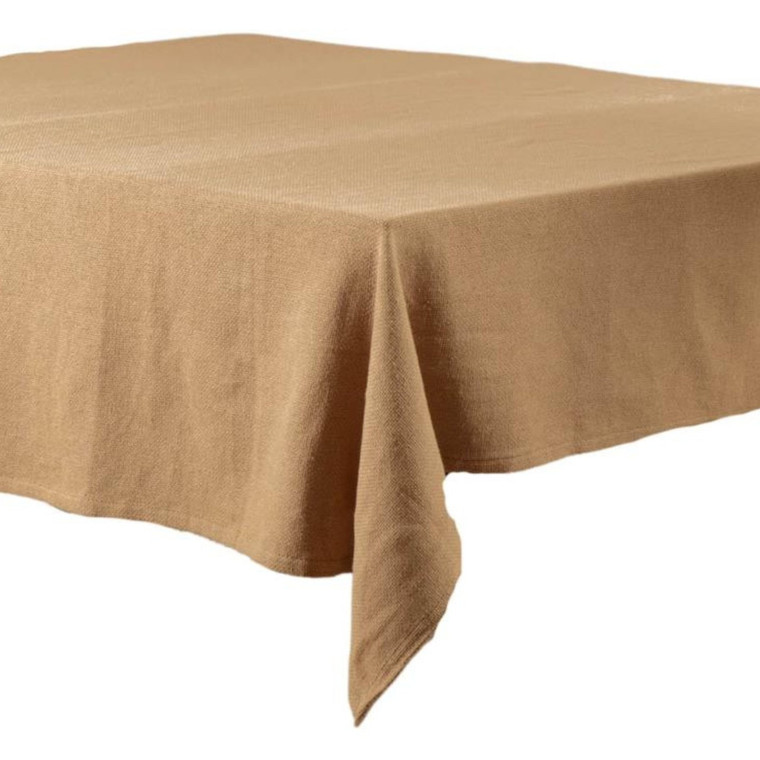 Burlap Natural Tablecloths
