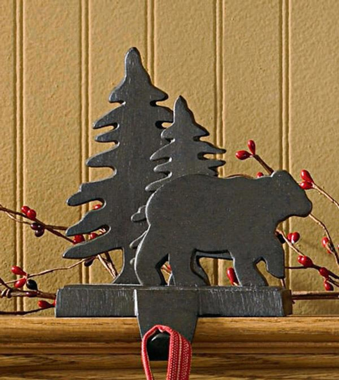 Stocking Hanger - Bear and Tree - 762242251946