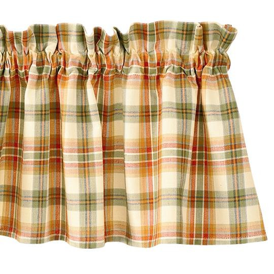 Park Designs Lemon Pepper Valance, 72 X 14