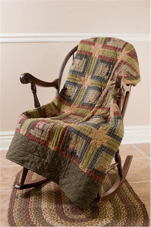 Tea Cabin Throw - Quilted - 841985030244